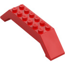 LEGO Red Slope 2 x 2 x 10 (45°) Double (30180)