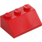 LEGO Rojo Con pendiente 2 x 3 (45°) (3038)