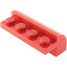 LEGO Red Slope 2 x 4 x 1.3 Curved (6081)