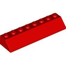 LEGO rot Steigung 2 x 8 (45°) (4445)