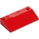 LEGO Red Slope 3 x 6 (25°) without Inner Walls (35283 / 58181)