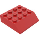 LEGO Rood Helling 4 x 4 (45°) (30182)