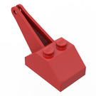 LEGO Red Slope 45° with Crane Arm (3135)