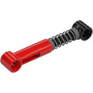 LEGO Red Small Shock Absorber with Hard Spring with Tight End Coils (89954)