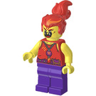 LEGO Červená Son Minifigurka