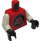 LEGO Rosso Spazio M:Tron Busto (973)