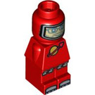LEGO rouge Spaceman Microfigure