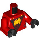 LEGO Red Spider-man (Miles Morales) Minifig Torso (973 / 76382)