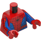 LEGO Red Spider-Man Minifig Torso (3814 / 76382)