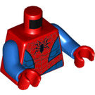 LEGO Red Spider-Man Minifig Torso (973 / 76382)