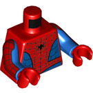 LEGO Rood Spider-Man Minifig Torso (973 / 76382)