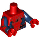 LEGO Rouge Spider-Homme avec Dark Bleu Jambes et Large Rouge Poitrine Minifigurine Torse (973 / 88585)