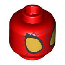 LEGO Red Spidey Minifigure Head (Safety Stud) (3274 / 106839)