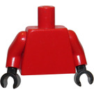 LEGO Rød Sport Minifig Torso (973 / 73403)