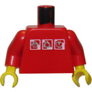 LEGO Red Sports Torso (973 / 73403)