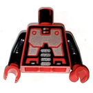 LEGO Rood Spyrius Droid Torso (973)