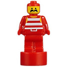 LEGO Röd Statuette med Pirat (12685)