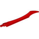 LEGO rot Schwert mit Gebogen Tip und Achse (11305)