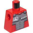 LEGO Red Takeshi Torso without Arms (973)