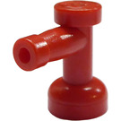 LEGO Red Tap 1 x 1 with Hole in End (4599)