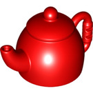 LEGO rouge Tea Pot (3728 / 35735)