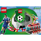 LEGO Red Team Bus Set 3407 Instructions