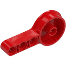 LEGO Red Technic Beam 3 with Female Click Rotation Joint (44225 / 65765)