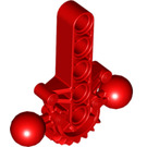 LEGO Rood Technic Bionicle Heup Joint met Balk 5 (47306)