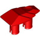 LEGO Rojo Technic Conector 1 x 2 con Dos Pins y Stepped Cuña (47501)