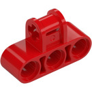 LEGO Rood Technic Kruis Blokje 3 x 2 (As/Drievoudig Pin) (42191 / 63869)