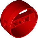 LEGO Red Technic Cylinder with Center Bar (41531 / 77086)