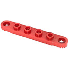 LEGO Red Technic Plate 1 x 6 with Holes (4262)