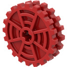 LEGO Rood Technic Loopvlak Tandwiel Wiel 20 Tand Dun (32089)