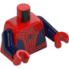 LEGO Rood The Amazing Spider-Man Minifiguur Torso (973 / 76382)