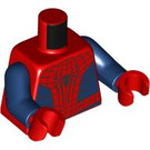 LEGO Red The Amazing Spider-Man Minifig Torso (973 / 76382)
