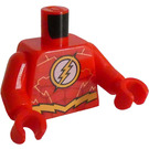 LEGO Red The Flash Minifig Torso (973 / 76382)