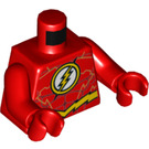 LEGO Red The Flash Minifig Torso (973 / 76382)