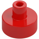 LEGO Rood Tegel 1 x 1 Rond met Hollow Staaf (20482 / 31561)