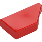 LEGO Red Tile 1 x 2 45° Angled Cut Right (5092)