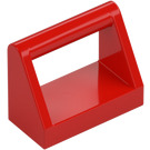 LEGO Rood Tegel 1 x 2 met Handvat (2432)