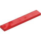 LEGO Rouge Tuile 1 x 6 (6636)