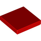 LEGO Red Tile 2 x 2 with Groove (3068)