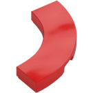 LEGO Red Tile 3 x 3 Curved Corner (79393)