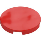 LEGO Rojo Plana 3 x 3 Circular (67095)