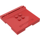 LEGO rot Fliese 6 x 6 x 0.7 mit 4 Bolzen und Card-Halter "Sport" (45522)