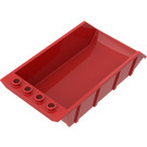 LEGO Rood Kiepbak 4 x 6 met holle noppen (4080)