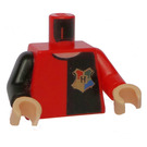 LEGO Rood Torso met Harry Potter Tournament Shirt en 'POTTER' op Terug (973 / 76382)