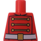 LEGO Red Toy Soldier Torso without Arms (973)