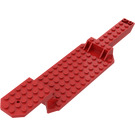 LEGO rot Trailer Chassis 6 x 26 (30184)