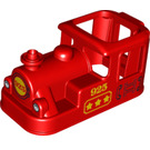 LEGO Red Train Chassis 4 x 8 x 3.5 Top (38742)